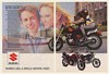 1985 Suzuki GS450L and GS550L Motorcycle 2-Page Ad