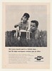 1963 Boys Model Rocket Launch United Airlines Print Ad