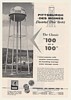 1955 Pittsburgh Des Moines 100 Elevated Water Tank Ad