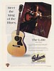 1994 B.B. King Gibson Montana L-00 Blues King Guitar Ad