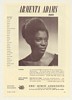 1966 Pianist Armenta Adams Photo Booking Print Ad