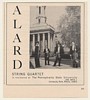 1966 Alard String Quartet Photo Booking Print Ad
