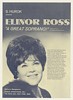 1966 Soprano Elinor Ross Photo Booking Print Ad