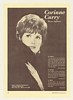 1966 Mezzo Soprano Corinne Curry Photo Booking Print Ad