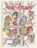 1988 Birds Wearing Walkman Edward Koren art New Yorker Cover