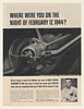 1964 Imperial Whiskey Night Fighter Squadron VF(N)101 Print Ad