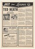 1956 Ted Heath Lita Roza Jazz London Records Print Ad