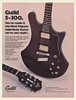 1979 Guild S-300 Solid Body Guitar Print Ad
