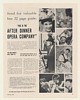 1960 After Dinner Opera Company Photo Print Ad