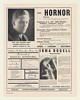 1960 John Hornor Irma Rogell Photo Booking Print Ad