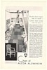 1931 Walden Book Shop Chicago Alcoa Aluminum Chairs Ad
