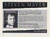 1986 Pianist Steven Mayer Photo Booking Print Ad