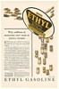 1930 Ethyl Gasoline Logo Sign Millions of Motorists Ad