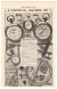 1899 J A Foster Co Gold Silver Watches Jewelry Print Ad