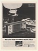 1961 GE General Electric C-500 Clock Radio Print Ad