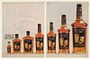 1964 Calvert Extra Whiskey Bottles 7 Sizes 2-Page Ad