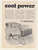 1976 Motorola CM-1680N UHF Power Amplifier Cool Power Print Ad