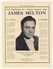 1939 James Melton Lucy Monroe Photo Booking Print Ad