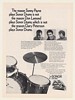 1971 Sonny Payne Don Lamond Gary Peterson Sonor Drum Ad