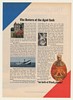1968 Pinch Scotch Whisky Story of Return after WWII Ad
