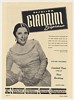 1948 Opera Soprano Dusolina Giannini Photo Booking Ad