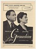 1948 Nikolai and Joanna Graudan Photo Booking Print Ad