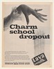 1967 Lava Hand Soap Charm School Dropout Print Ad