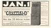 1905 Couffield Vertical System Filing Cabinet Print Ad