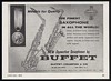 1960 Buffet Dynaction Saxophones Medals for Quality Ad