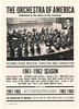 1962 Richard Korn The Orchestra of America Photo Ad