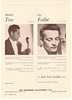 1962 Michael Tree Guy Fallot Photo Booking Print Ad