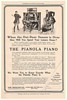 1908 Aeolian Pianola Piano Play When Vacation Over Ad