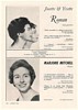 1962 Josette & Yvette Roman Marjorie Mitchell Photo Ad