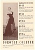 1962 Opera Soprano Dorothy Coulter Photo Booking Ad