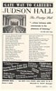 1962 Judson Hall New York Gate Way to Careers Print Ad