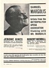 1962 Samuel Margolis Teacher of Hines Merrill Print Ad