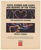 1988 The Manhattan Transfer Stanley Jordan Chicago Theatre Concert Casio Print Ad
