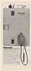 1962 Dictaphone Dictet Portable Tape Recorder Print Ad
