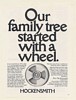1973 Hockensmith Corp Our Family Tree Started with a Mine Car Wheel Print Ad