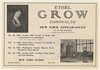 1923 Contralto Ethel Grow New York Appearances Photo Print Ad