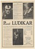 1923 Pavel Ludikar Mephistopheles Matrimonio segreto Falstaff Photo Booking Ad