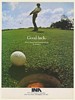 1978 INA Life Insurance Golfer Golfing Good Luck Photo Print Ad