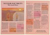 1983 Nuclear Electricity Who Stands Where Jean-Michel Folon art 2-Page Print Ad