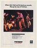 1996 John Hiatt Band Fishman Acoustic Equipment Photo Print Ad