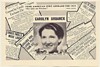 1937 Carolyn Urbanek Lyric Soprano Photo Booking Print Ad