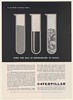 1963 Caterpillar Soil Mechanics Laboratory Scale Modeling Test Tubes Print Ad