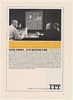 1963 ITT Read-Out-Display Devices Data Communications Computer Display Print Ad