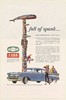 1957 Chevy Bel Air 2-Door Sedan with Body by Fisher Full of Spunk Totem Pole Ad