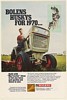 1970 Bolens Husky Lawn and Garden Tractor Built with Big Tractor Ideas Print Ad