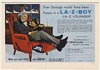 1970 Even Scrooge Would have been Happy in a La-Z-Boy La-Z-Lounger Print Ad